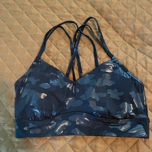 Camo sports bra